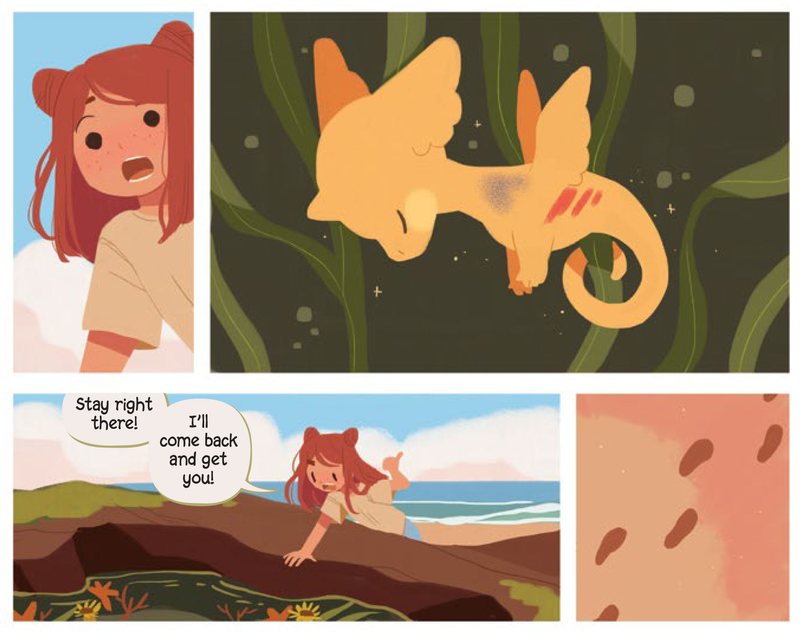 Illustration for article titled Aquicorn Cove is a lush, tender tale of grief and environmentalism